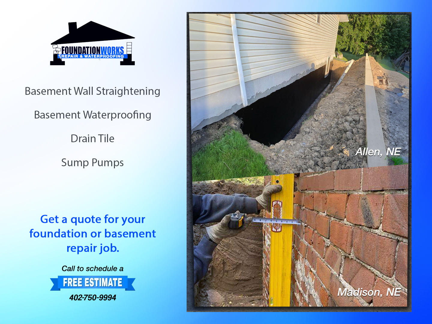 Introducing Our New Website: Your Go-To Resource for Foundation and Basement Repair in Nebraska
