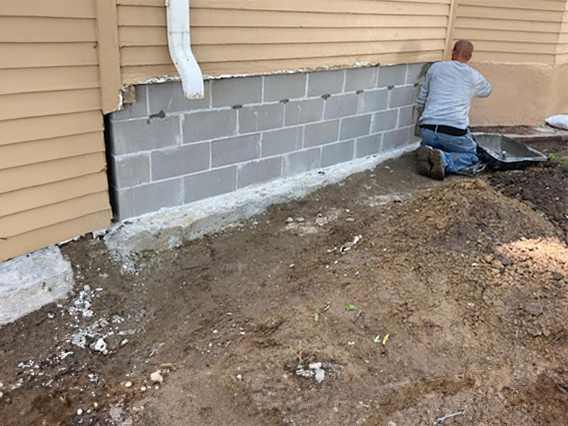 Basement Wall Repair and Replacement